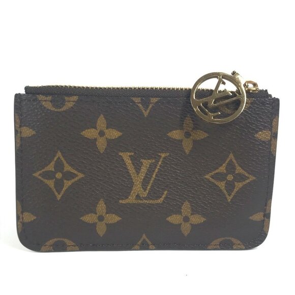 LOUIS VUITTON M81880 Monogram Card Case Porte Carte-Romy Wallet coin purse - Picture 1 of 14